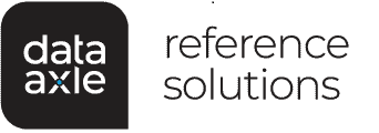 Data Axle Reference Solutions logo and link.