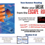 Teen SRP Escape Room 6.13.2017 and 6.15.2017