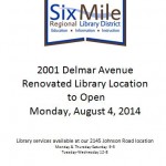 2001 Delmar Ave to open 8.4.2014