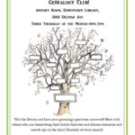 Genealogy Club Generic Flyer