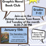 Teen Graphic Novel Book Club – Jan & Feb